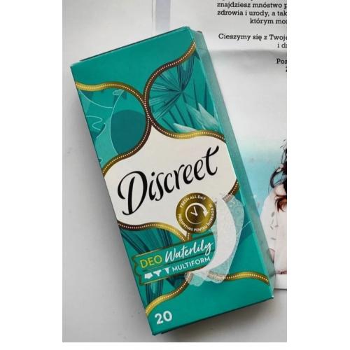 Discreet Deo, Waterlily Breathable Multiform (Wkładki higieniczne) - opinie | zdjęcie do recenzji od leniszcze