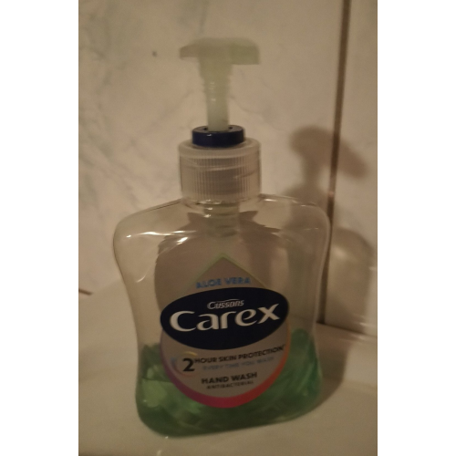 Carex Aloe Vera, Antibacterial Hand Wash (Antybakteryjne mydło w płynie) - opinie | zdjęcie do recenzji od optostin