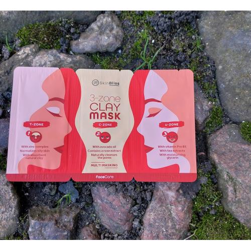 Action Skin bliss, 3-Zone Clay Mask (3- strefowa maseczka glinkowa) - opinie | zdjęcie do recenzji od Smerfeta83