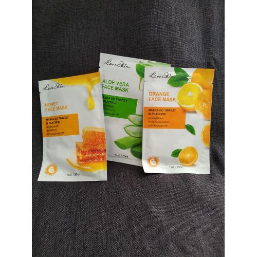 Love Skin Orange Face Mask (Maska do twarzy w płachcie z ekstraktem z pomarańczy) - opinie | zdjęcie do recenzji od Avesammael - 2