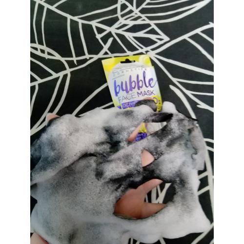 Eveline Cosmetics Bubble Face Mask Purifying (Maska bąbelkowa w płacie `Oczyszczenie`) - opinie | zdjęcie do recenzji od Owocowysad - 2