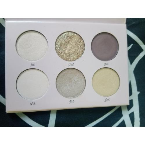 Pierre Rene 6th Sense No. 01 Golden River Eyeshadow Palette (Paleta 6 cieni do powiek) - opinie | zdjęcie do recenzji od Owocowysad - 2
