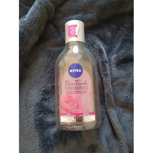 Nivea Rose Touch, Dwufazowy płyn micelarny z organiczną wodą różaną (nowa wersja) - opinie | zdjęcie do recenzji od AgaB1998 - 1