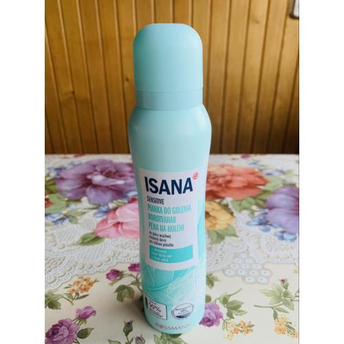 Isana Sensitiver Rasierschaum mit Aloe Vera (Pianka do golenia do skóry wrażliwej z aloesem (nowa wersja)) - opinie | zdjęcie do recenzji od IwonaTeresaMaria