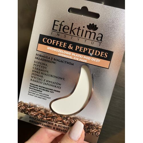 Efektima Coffee & Peptides, Hydrożelowe płatki pod oczy - opinie | zdjęcie do recenzji od Paula_beautydiary - 1