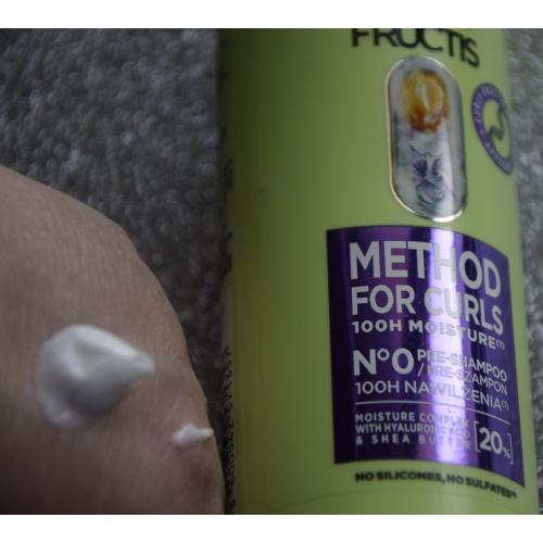 Garnier Fructis, Curls Method, Pre-Shampoo (Pre-szampon do włosów falowanych i kręconych) - opinie | zdjęcie do recenzji od matkapolka30
