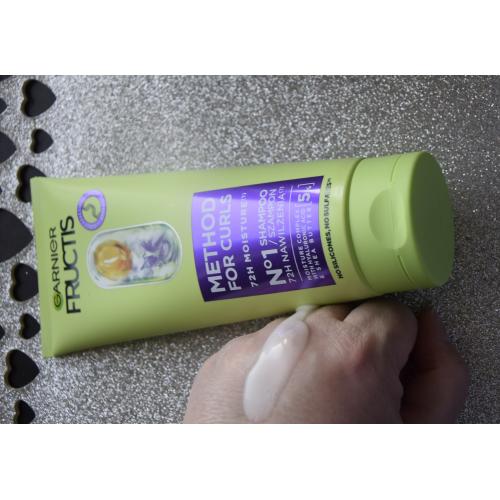 Garnier Fructis, Curls Method, Shampoo (Szampon do włosów falowanych i kręconych) - opinie | zdjęcie do recenzji od matkapolka30