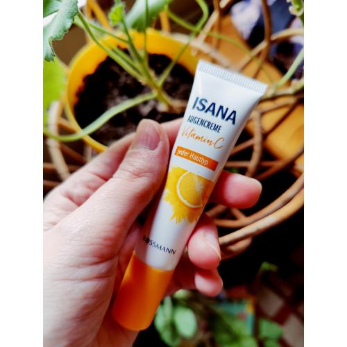 Isana Vitamin C, Augencreme (Krem pod oczy) - opinie | zdjęcie do recenzji od shewild