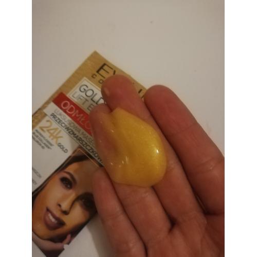 Eveline Cosmetics Gold Lift Expert, Luksusowa maseczka przeciwzmarszczkowa - opinie | zdjęcie do recenzji od Justyna_moja_pielegnacja - 2