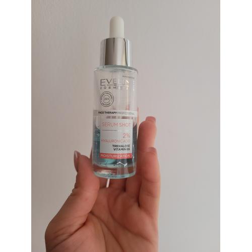 Eveline Cosmetics Face Therapy Professional, Serum Shot, Serum nawilżające z 2% kwasem hialuronowym, trehalozą i witaminą B5 - opinie | zdjęcie do recenzji od karlajn_95