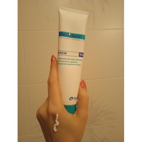 Mediderm Cream (Krem regenerujący dla osób chorych na łuszczycę, egzemę i atopowe zapalenie skóry) - opinie | zdjęcie do recenzji od Cassiopeia_Elle