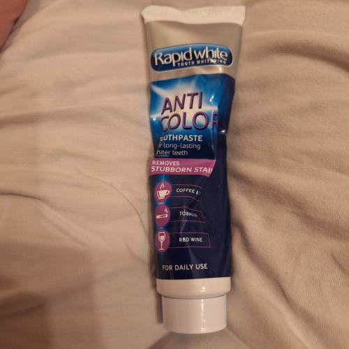 Rapid White Anti Color Toothpaste (Pasta do zębów usuwająca przebarwienia) - opinie | zdjęcie do recenzji od Qradomowa86 - 2