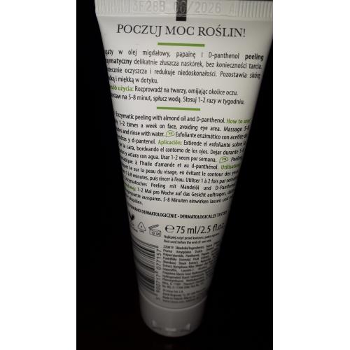 Lirene Dermoprogram Power of Plants, Peeling enzymatyczny `Almond` - opinie | zdjęcie do recenzji od Magnolia001 - 2