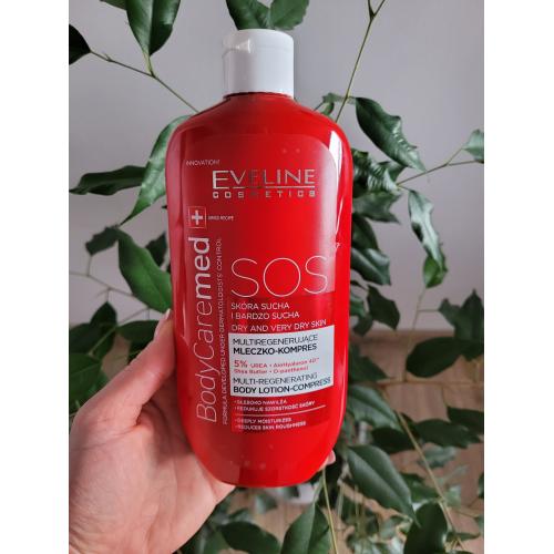 Eveline Cosmetics Extra Soft SOS Professional, Multiregenerujące mleczko - kompres do ciała - opinie | zdjęcie do recenzji od karlajn_95