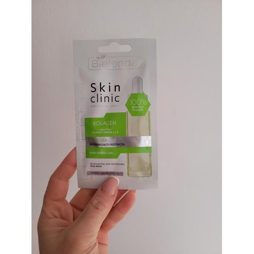 Bielenda Skin Clinic Professional, Maseczka regenerująco-odżywcza `Kolagen + peptydy + kwasy Omega 3 i 6` - opinie | zdjęcie do recenzji od karlajn_95