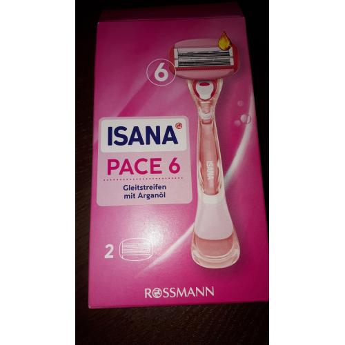 Isana Pace 6 Lady, Maszynka do golenia dla kobiet 6 - ostrzowa z wymniennym wkładem - opinie | zdjęcie do recenzji od Magnolia001 - 3