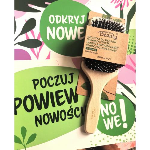 For Your Beauty Nature, Drewniana szczotka do włosów długich - opinie | zdjęcie do recenzji od Ewafefka - 1