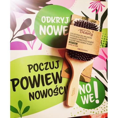 For Your Beauty Nature, Drewniana szczotka do włosów długich - opinie | zdjęcie do recenzji od Ewafefka - 2