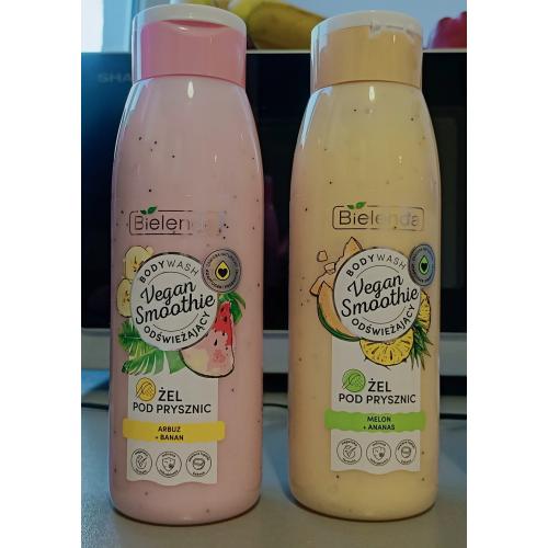 Bielenda Vegan Smoothie, Odświeżający żel pod prysznic `Arbuz + banan` - opinie | zdjęcie do recenzji od Vardzia