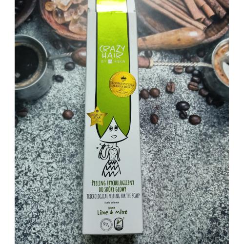 Crazy Hair Peeling trychologiczny do skóry głowy `Limonka i mięta` - opinie | zdjęcie do recenzji od LandOfBliss
