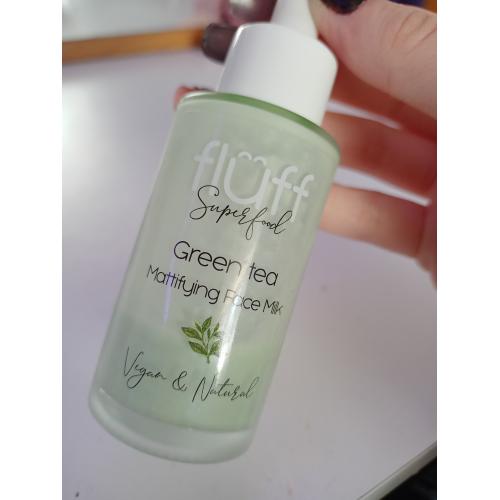 Fluff Superfood, Mattifying Face Milk Green Tea (Mleko do twarzy `Zielona herbata`) - opinie | zdjęcie do recenzji od Kiniawoda