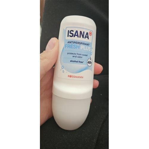 Isana Fresh Plus, Anti-transpirant Roll-on (Antyperspirant w kulce) - opinie | zdjęcie do recenzji od o_aneta_ - 1