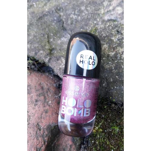 Essence Holo Bomb, Effect Nail Lacquer (Lakier do paznokci z efektem holo) - opinie | zdjęcie do recenzji od Smerfeta83 - 1