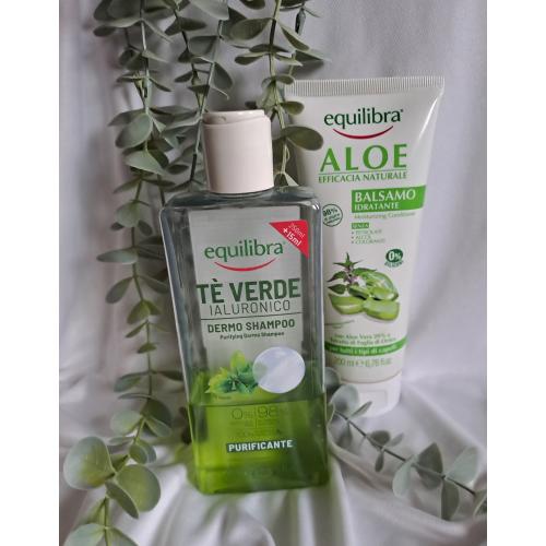 Equilibra Te Verde Ialuronico, Dermo Shampoo Purificante (Oczyszczający szampon do włosów) - opinie | zdjęcie do recenzji od Moniqu13