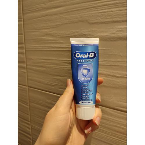Oral-B Pro-Expert, Deep Clean 24hour Protection Toothpaste (Pasta do zębów) - opinie | zdjęcie do recenzji od xLullabyx