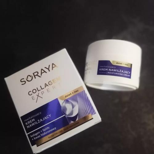 Soraya Collagen Expert, Rewitalizujący krem nawilżający - opinie | zdjęcie do recenzji od Justyna_moja_pielegnacja