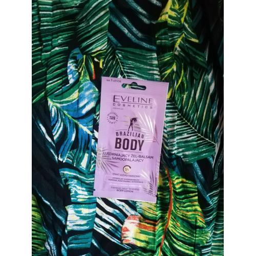 Eveline Cosmetics Brazilian Body, Ujędrniający żel-balsam samoopalający - opinie | zdjęcie do recenzji od Justyna_moja_pielegnacja