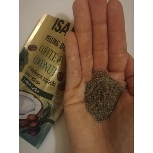 Isana Kaffee & Kokos Körperpeeling (Peeling z kawą, kokosem i olejem jojoba) - opinie | zdjęcie do recenzji od Justyna_moja_pielegnacja - 1