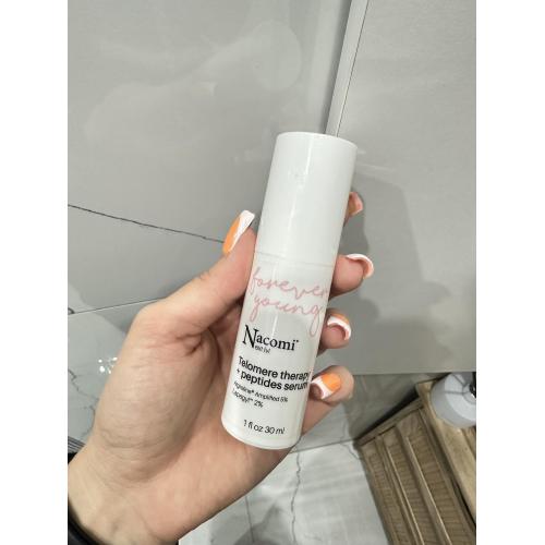 Nacomi Next Lvl, Forever Young Telomere Therapy + Peptides Serum (Terapia telomerowa z peptydami) - opinie | zdjęcie do recenzji od Werciaax