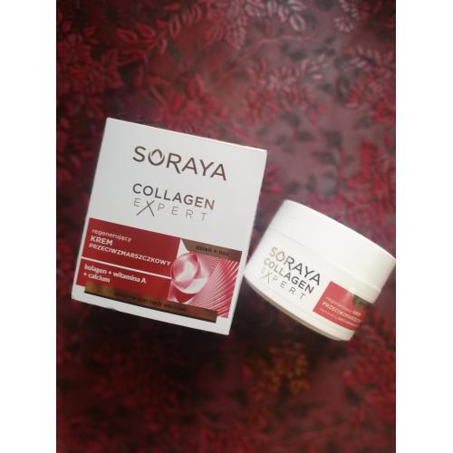 Soraya Collagen Expert, Regenerujący krem przeciwzmarszczkowy - opinie | zdjęcie do recenzji od Justyna_moja_pielegnacja
