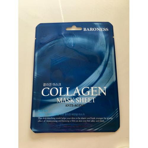 Baroness Collagen Mask Sheet (Odmładzająco-ujędrniająca maska w płachcie z kolagenem) - opinie | zdjęcie do recenzji od 2e9182b55bdf0a98ff6828ef66cf0b2a4e640980_67070af1f3125