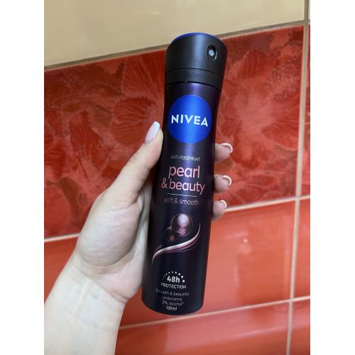 Nivea Pearl & Beauty, 48h Anti-perspirant Spray (Antyperspirant w sprayu dla kobiet) - opinie | zdjęcie do recenzji od Julia2018