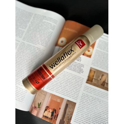 Wella Wellaflex, Heat Protection, Mousse (Pianka do włosów maksymalnie utrwalająca) - opinie | zdjęcie do recenzji od natalia_pawliik00