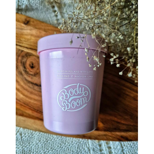 BodyBoom Linen Body Scrub (Peeling z nasion lnu) - opinie | zdjęcie do recenzji od mloOodaZg