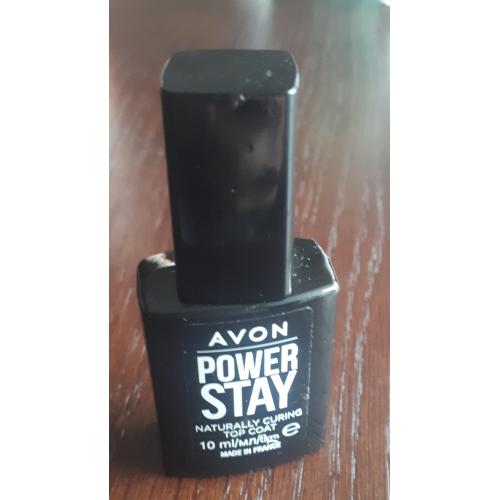 Avon Power Stay, Naturally Curing Top Coat (Supertrwały lakier nawierzchniowy) - opinie | zdjęcie do recenzji od Magnolia001