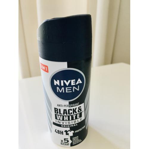 Nivea Men, Invisible Original for Black and White, Antyperspirant w sprayu - opinie | zdjęcie do recenzji od 2e9182b55bdf0a98ff6828ef66cf0b2a4e640980_67070af1f3125