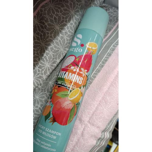 Sego Vitamins, Dry Shampoo (Suchy szampon do włosów) - opinie | zdjęcie do recenzji od Justyna_moja_pielegnacja - 1