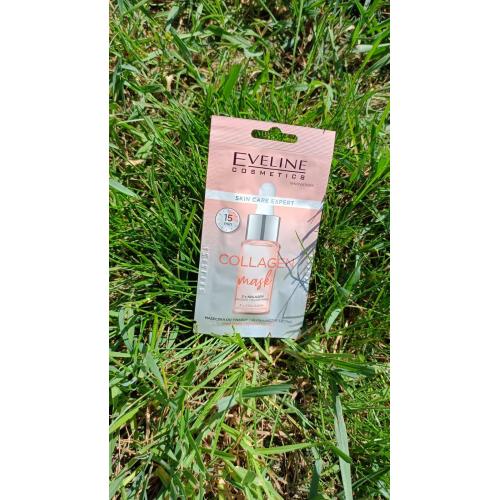 Eveline Cosmetics Skin Care Expert, Maseczka do twarzy `Błyskawiczny lifting - kolagen` - opinie | zdjęcie do recenzji od Justyna_moja_pielegnacja - 2