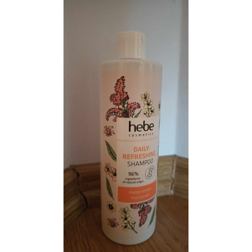 Hebe Cosmetics, Daily Refreshing Shampoo (Odświeżający szampon do włosów) - opinie | zdjęcie do recenzji od optostin
