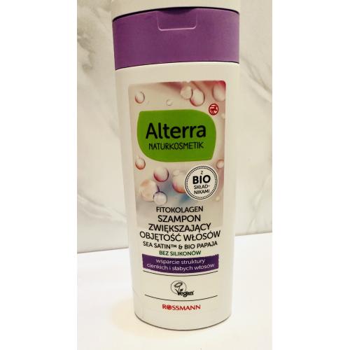 Alterra Phyto-Kollagen Volumen Shampoo Sea Satin & Bio-Papaya (Szampon dodający objętości `Sea-satin i bio-papaja`) - opinie | zdjęcie do recenzji od ALM007