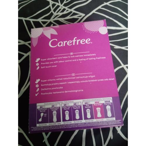 Carefree Plus Large Fresh Scent Pantyliners (Wkładki higieniczne o świeżym zapachu) - opinie | zdjęcie do recenzji od Owocowysad - 1