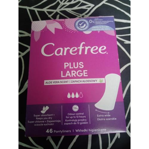 Carefree Plus Large Fresh Scent Pantyliners (Wkładki higieniczne o świeżym zapachu) - opinie | zdjęcie do recenzji od Owocowysad - 2