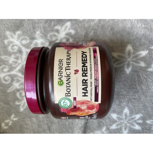 Garnier Botanic Therapy, Hair Remedy, Anti Hair Fall Mask (Maska przeciw wypadaniu włosów `Olejek rycynowy i migdał`) - opinie | zdjęcie do recenzji od kialacm - 1