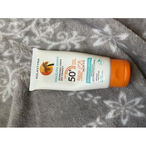 Kolastyna Ochronny krem do twarzy, wodoodporny SPF 50 - opinie | zdjęcie do recenzji od kialacm - 1