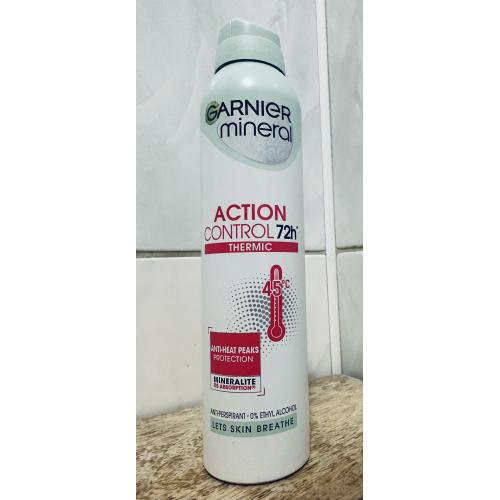 Garnier Mineral Action Control Thermic 72h Deodorant Spray (Dezodorant w sprayu) - opinie | zdjęcie do recenzji od ALM007