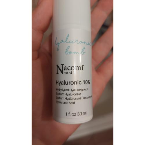 Nacomi Next Lvl, Hyaluronic Bomb Hyaluronic 10% (Serum z kwasem hialuronowym 10%) - opinie | zdjęcie do recenzji od Pysiak555